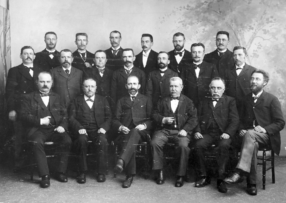 Groep onderwijzers ca. 1900