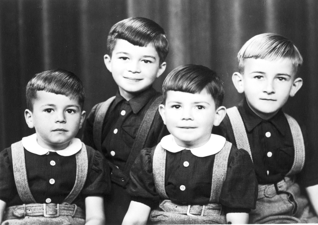 Jan, Albert, Luc en Guido